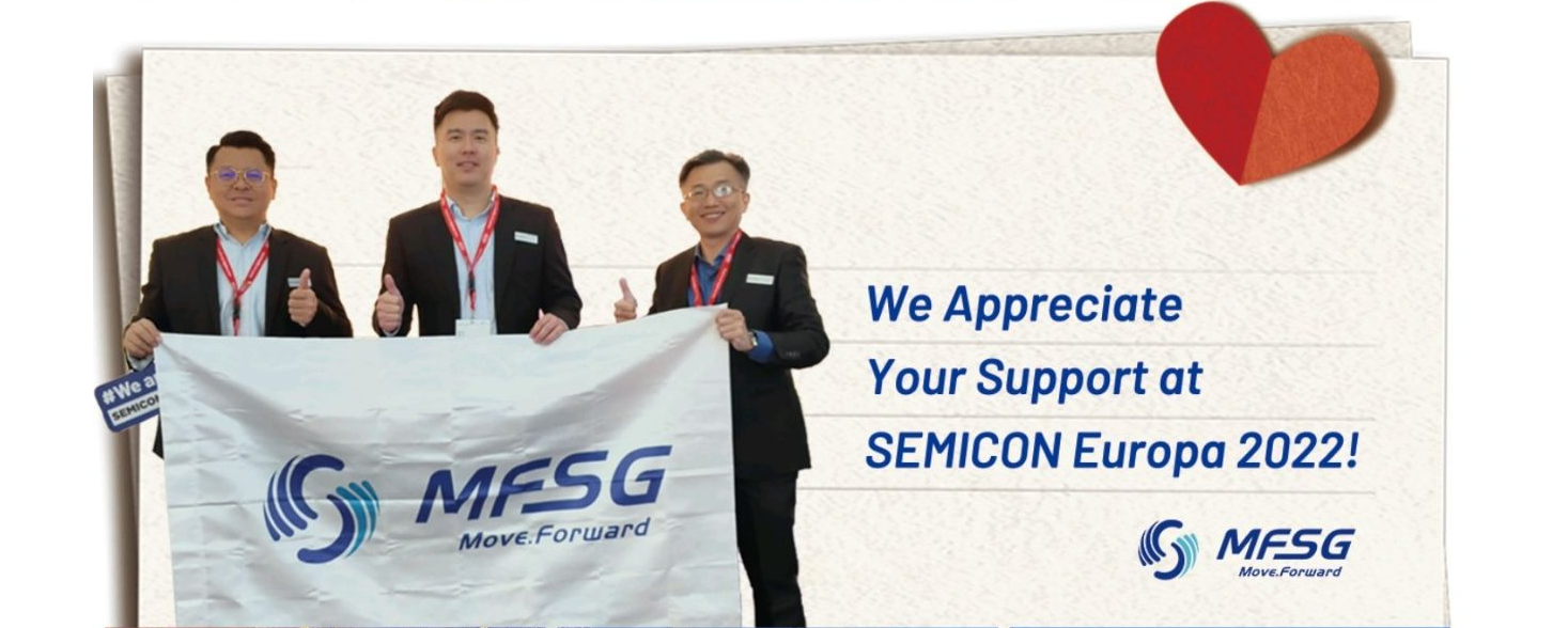 Thank you for your support at SEMICON EUROPA 2022